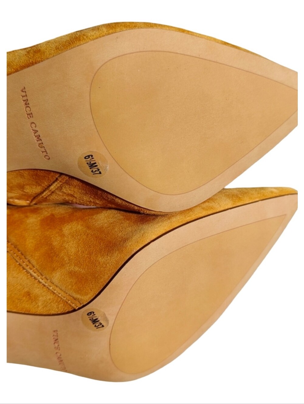Vince Camuto Tall Pointed-Toe Over-the-Knee Suede Boots in Bright Brown. NWOT - Picture 3 of 7